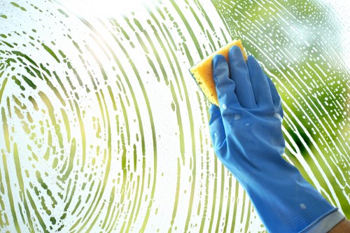 Professional window cleaning in Watford with spotless residential glass