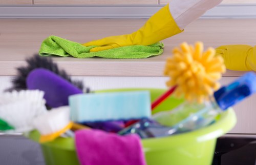 Professional house cleaning service in Watford living room