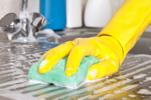 Regular domestic cleaning in a Watford family house