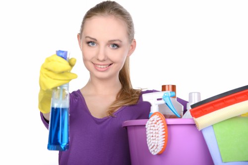 Commercial cleaners in Watford supporting workplace hygiene